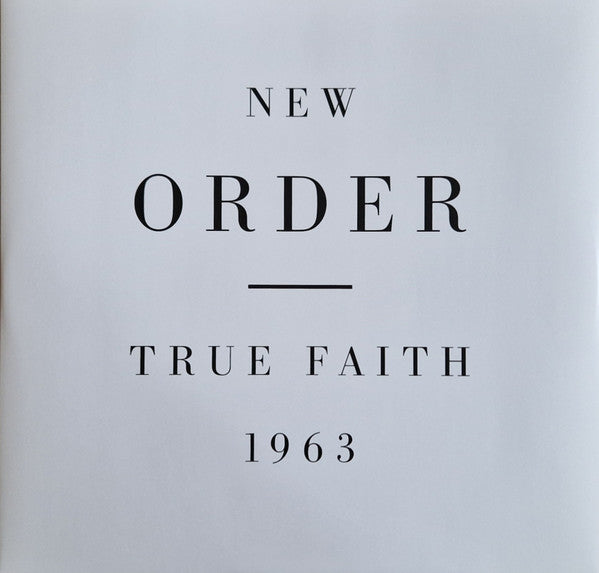 New Order - True Faith / 1963 (12", Single, RE, RM)