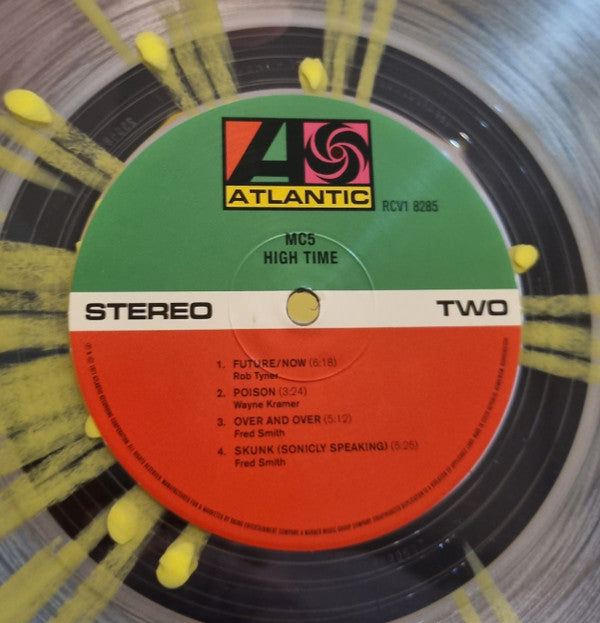 MC5 - High Time: Limited Clear & Yellow Splatter Vinyl