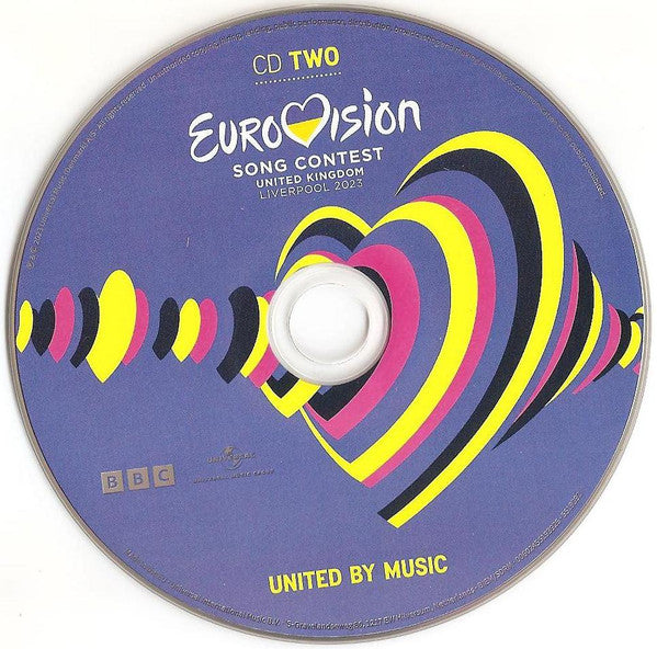 Various - Eurovision Song Contest United Kingdom Liverpool 2023 - United By Music (2xCD, Album, Comp)