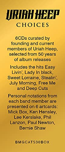 Uriah Heep - Choices - 6CD Box