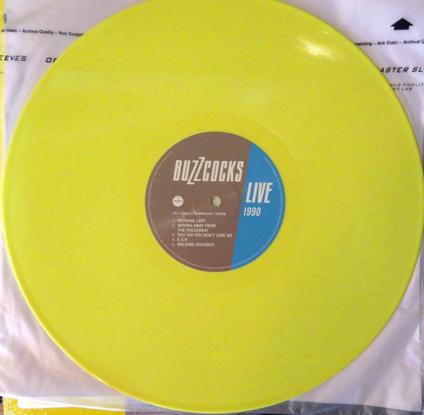 Buzzcocks - Live 1990 & 1992: Limited Grey & Yellow Vinyl