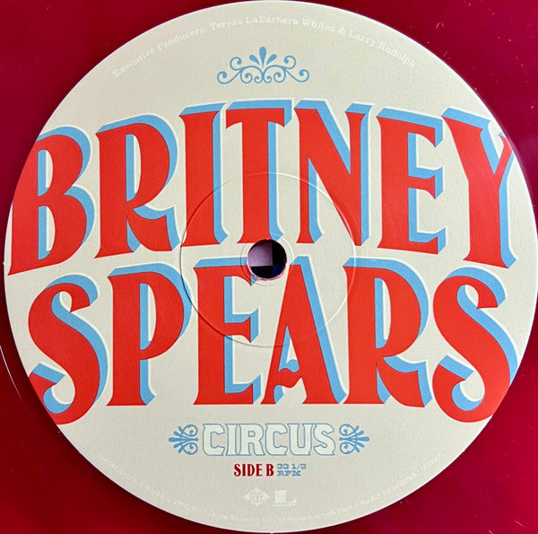 Britney Spears - Circus (LP, Album, Ltd, RE, RP, Red)