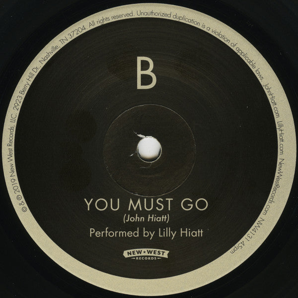 John Hiatt & Lilly Hiatt - All Kinds Of People / You Must Go (7", RSD, Ltd)