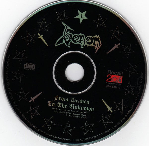 Venom (8) - From Heaven To The Unknown (2xCD, Comp)