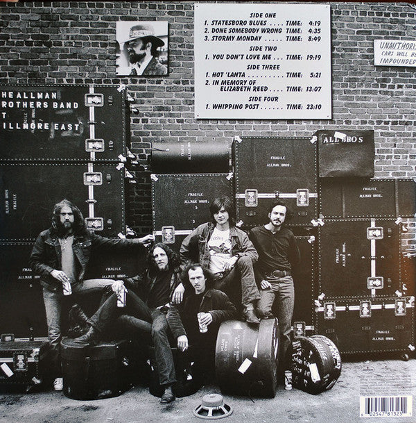 The Allman Brothers Band - The Allman Brothers Band At Fillmore East 2LP Vinyl