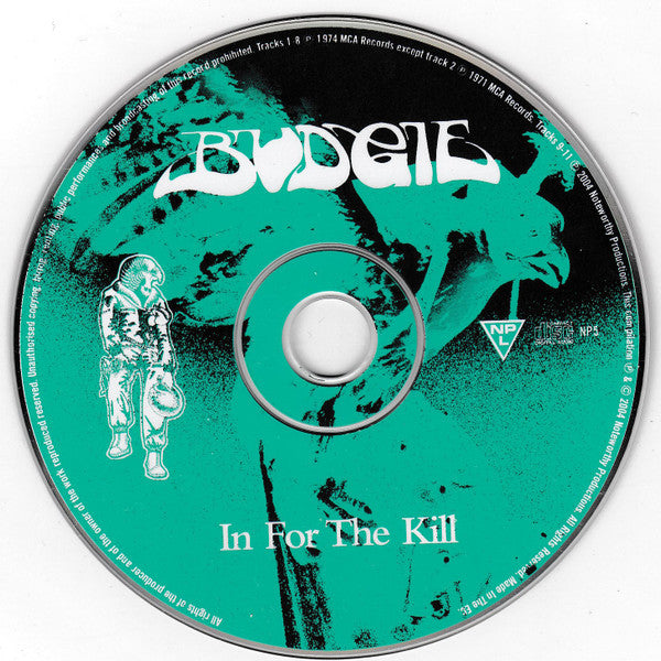 Budgie - In For The Kill (CD, Album, RE, RM)