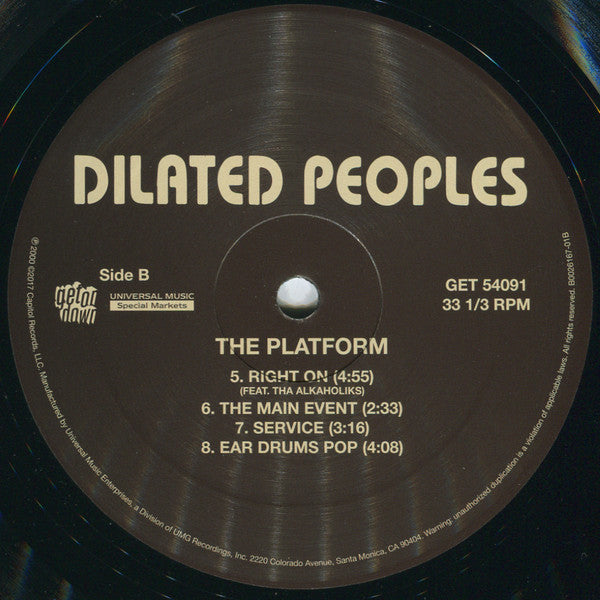 Dilated Peoples - The Platform (2xLP, Album, RE)