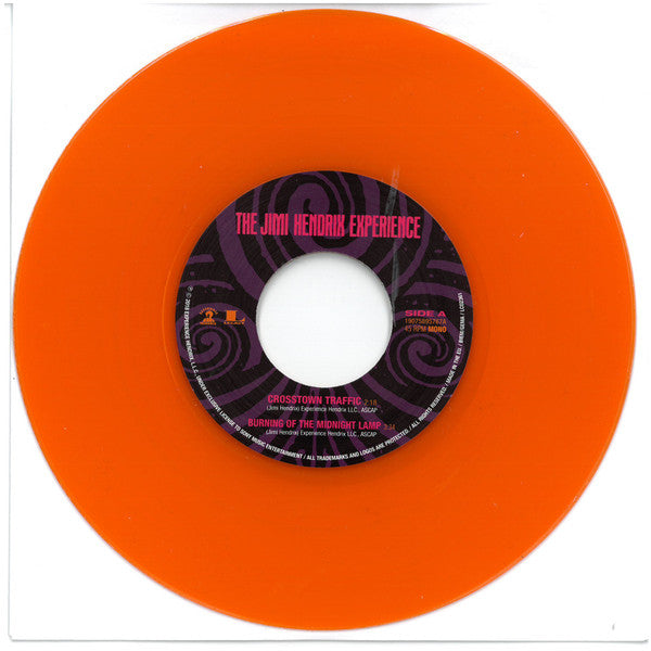 The Jimi Hendrix Experience - Burning Of The Midnight Lamp : Limited 7" Orange Vinyl