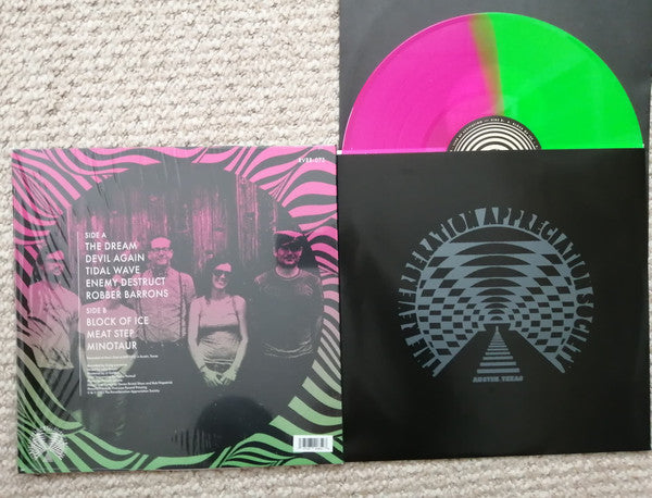 Thee Oh Sees - Live At Levitation - Neon Pink & Green Half & Half Vinyl