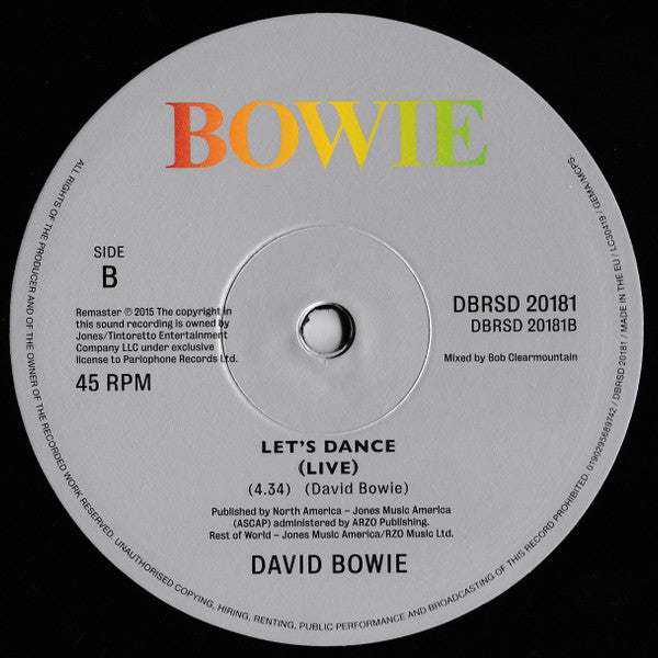 David Bowie - Let's Dance Demo (12", RSD, Single)