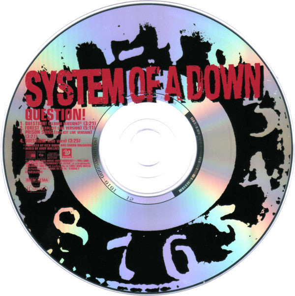 System Of A Down - Question! (CD, Maxi, Enh)