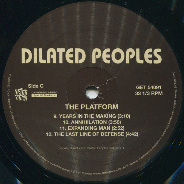 Dilated Peoples - The Platform (2xLP, Album, RE)