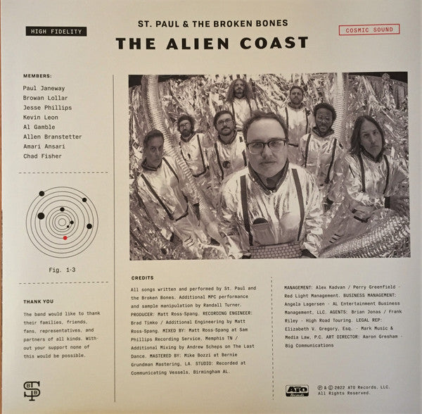 St. Paul & The Broken Bones - The Alien Coast (LP, Album)