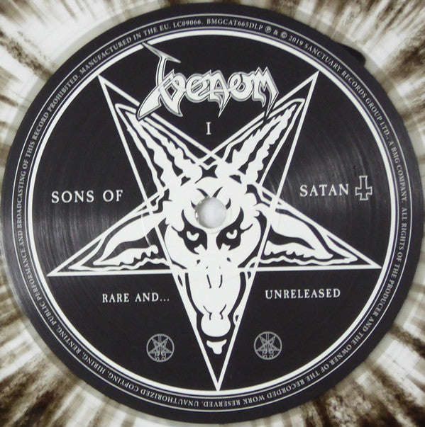 Venom - Sons Of Satan: Limited Edition Clear / Black Splatter Vinyl