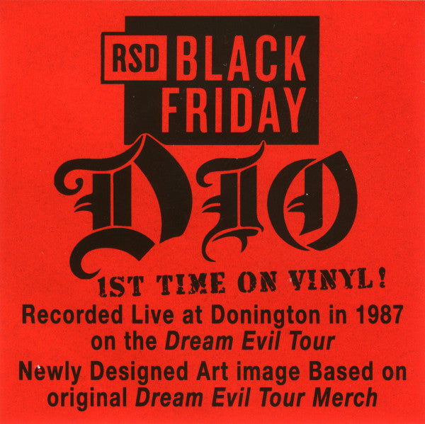 Dio - Dream Evil : 12" Picture Disc Vinyl