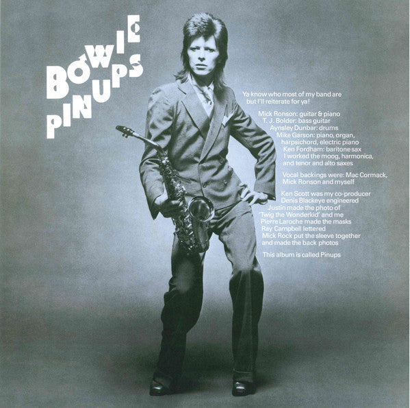 Bowie* - Pinups (LP, Album, RE, RM, Hal)