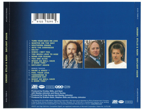 Crosby, Stills & Nash - Daylight Again - HDCD