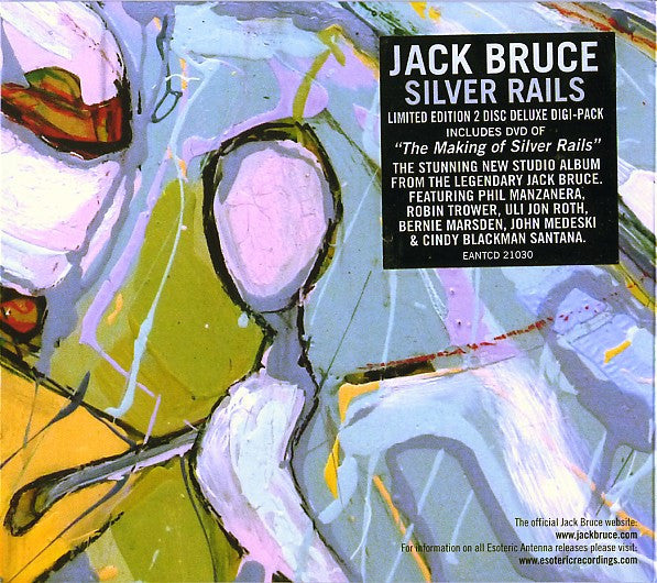 Jack Bruce - Silver Rails - Limited 2 Disc Deluxe Cd, Dvd