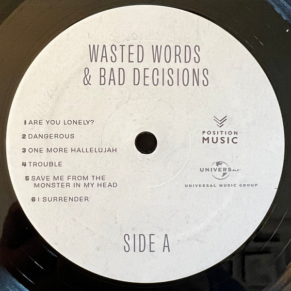 Welshly Arms - Wasted Words & Bad Decisions - Vinyl