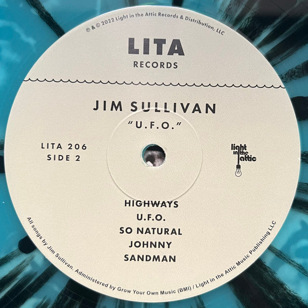 Jim Sullivan (3) - U.F.O. (LP, Album, Ltd, RE, RM, Blu)