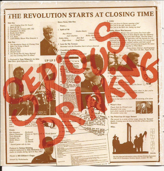 Serious Drinking - The Revolution Starts At Closing Time (2xCD, Comp)