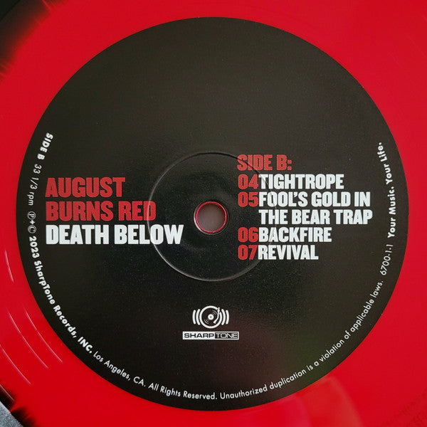 August Burns Red - Death Below - 2LP, Red Vinyl