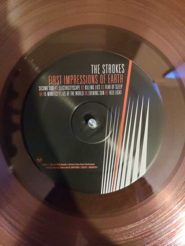 The Strokes - First Impressions Of Earth (LP, Album, Ltd, RE, Haz)