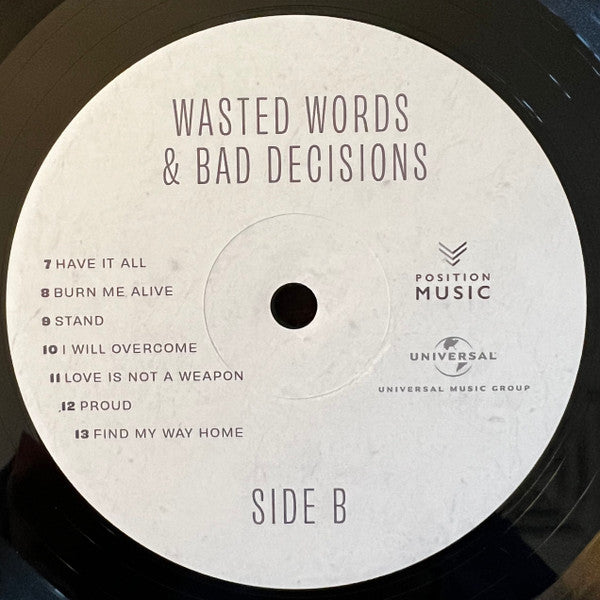 Welshly Arms - Wasted Words & Bad Decisions - Vinyl