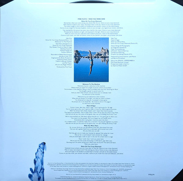 Pink Floyd - Wish You Were Here : Remastered 180g Vinyl