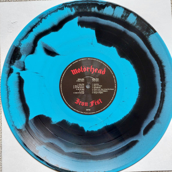 Motörhead - Iron Fist: Limited Blue Swirl Vinyl