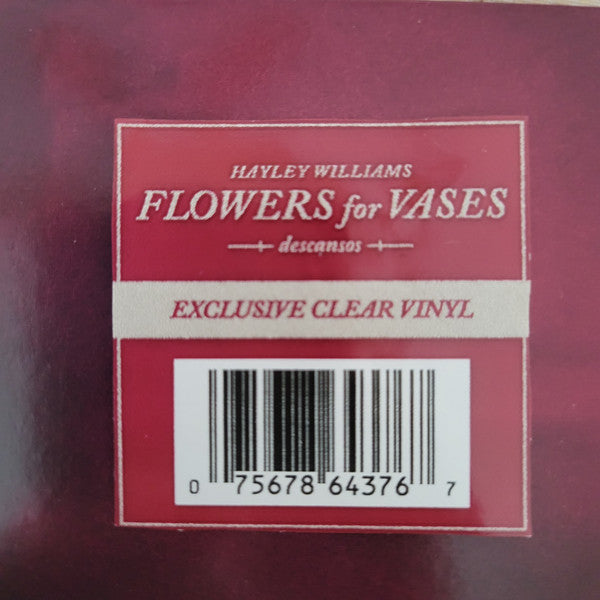 Hayley Williams - Flowers For Vases / Descansos - Limited Clear Vinyl