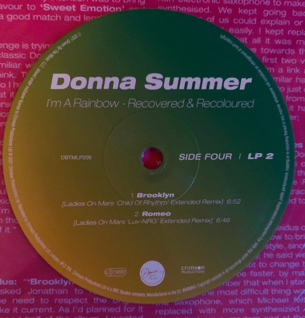Donna Summer - I'm A Rainbow - Recovered & Recoloured (2xLP, Album, Cle)