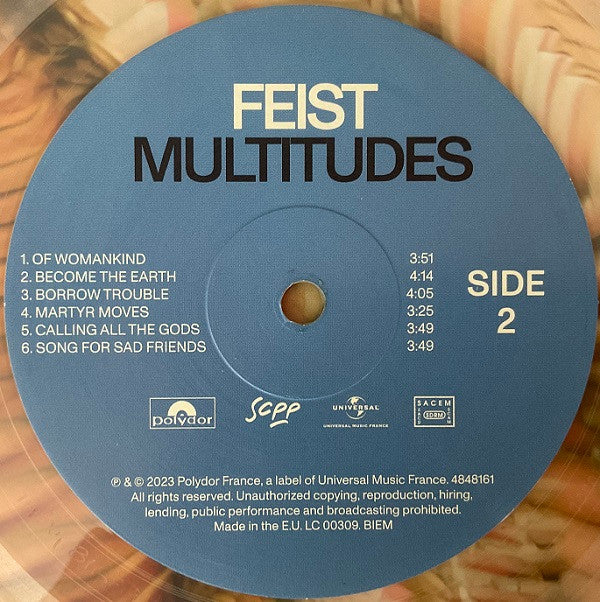 Feist - Multitudes (LP, Album, Cle)