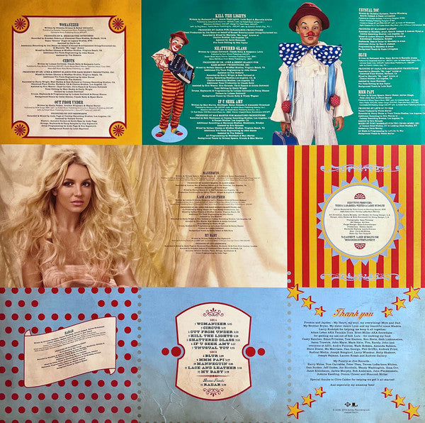 Britney Spears - Circus (LP, Album, Ltd, RE, RP, Red)