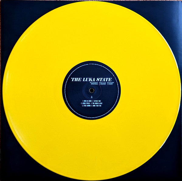 The Luka State - More Than This - Yellow Vinyl