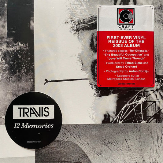 Travis - 12 Memories : Limited White Vinyl