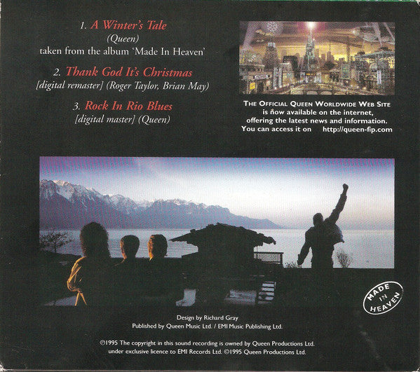 Queen - A Winter's Tale (CD, Single, Ltd)