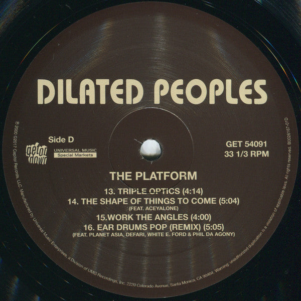 Dilated Peoples - The Platform (2xLP, Album, RE)