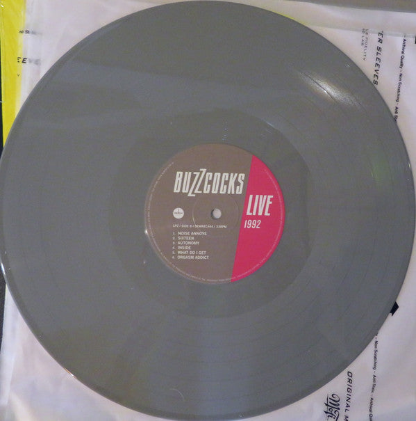 Buzzcocks - Live 1990 & 1992: Limited Grey & Yellow Vinyl