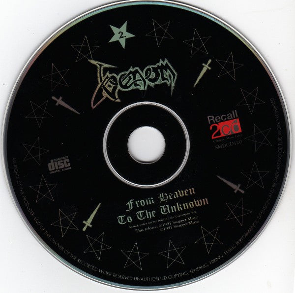 Venom (8) - From Heaven To The Unknown (2xCD, Comp)