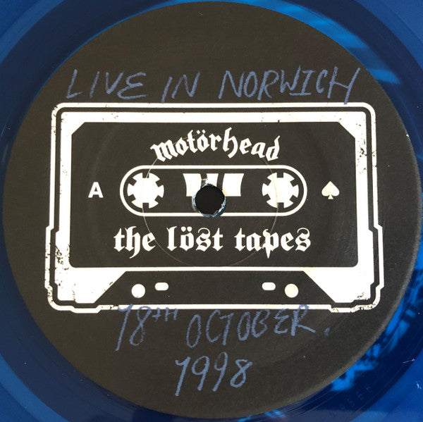 Motörhead - The Löst Tapes Vol. 2 (Live In Norwich 1998) 2LP Blue Vinyl