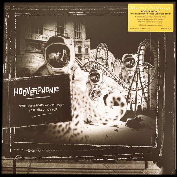 Hooverphonic - The President Of The LSD Golf Club : Limited Edition, Silver & Black Swirled Vinyl