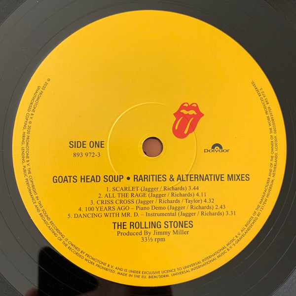 The Rolling Stones - Goats Head Soup (2xLP, Album, RE, RM, 180)