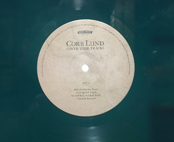 Corb Lund - Cover Your Tracks: Limited RSD, Deep Blue 12" Vinyl