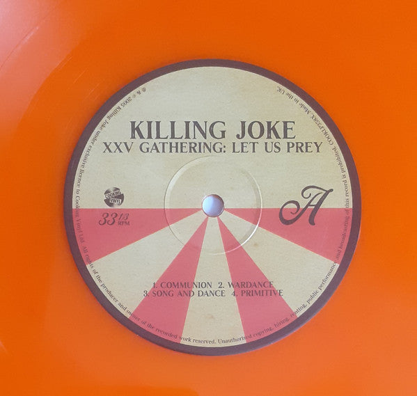 Killing Joke - XXV Gathering : Let Us Prey (LP, Ora + LP, Yel + Ltd, RE)