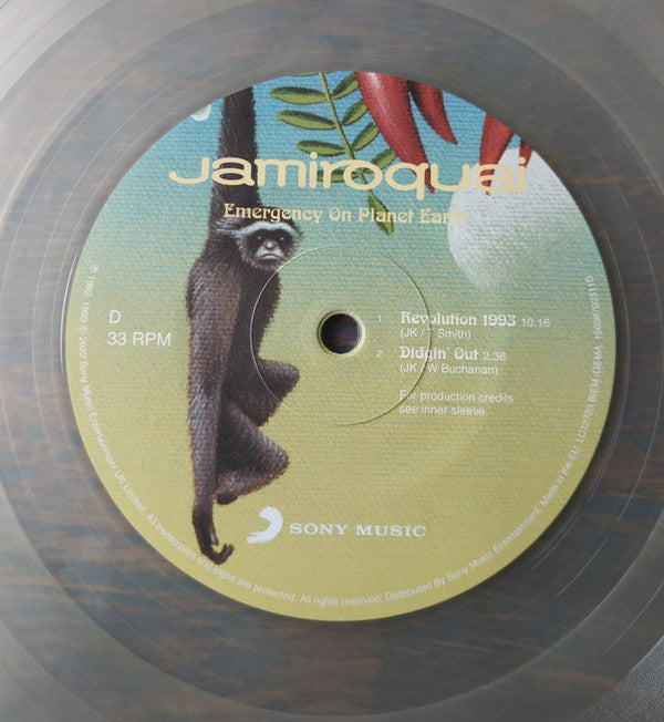 Jamiroquai - Emergency On Planet Earth - Special Edition 2LP Clear Vinyl