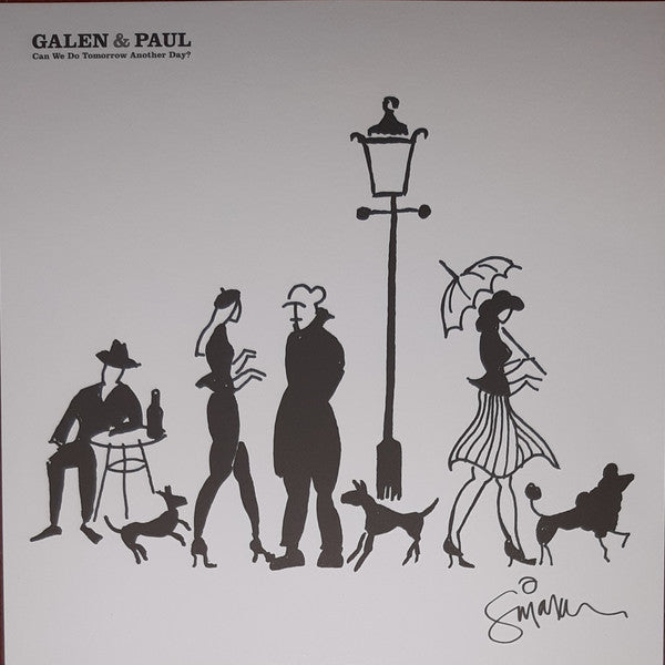 Galen & Paul - Can We Do Tomorrow Another Day? (LP, Album, Pin)