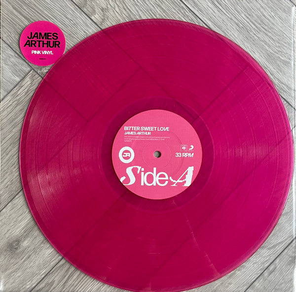 James Arthur - Bitter Sweet Love : Limited Pink Vinyl