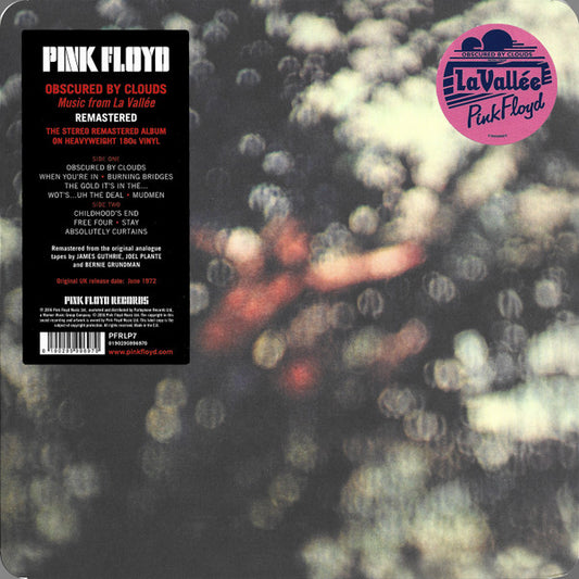 Pink Floyd - Obscured By Clouds : Remastered 180g Vinyl