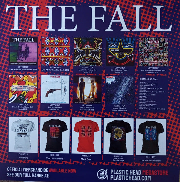 The Fall - Live @ MOHO, Manchester 11th November 2009  (2xLP)